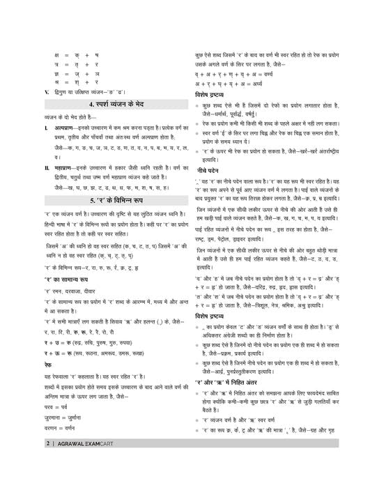 Examcart UP Lekhpal Main Exam Hindi Book page showing theory and chapterwise questions in Hindi.