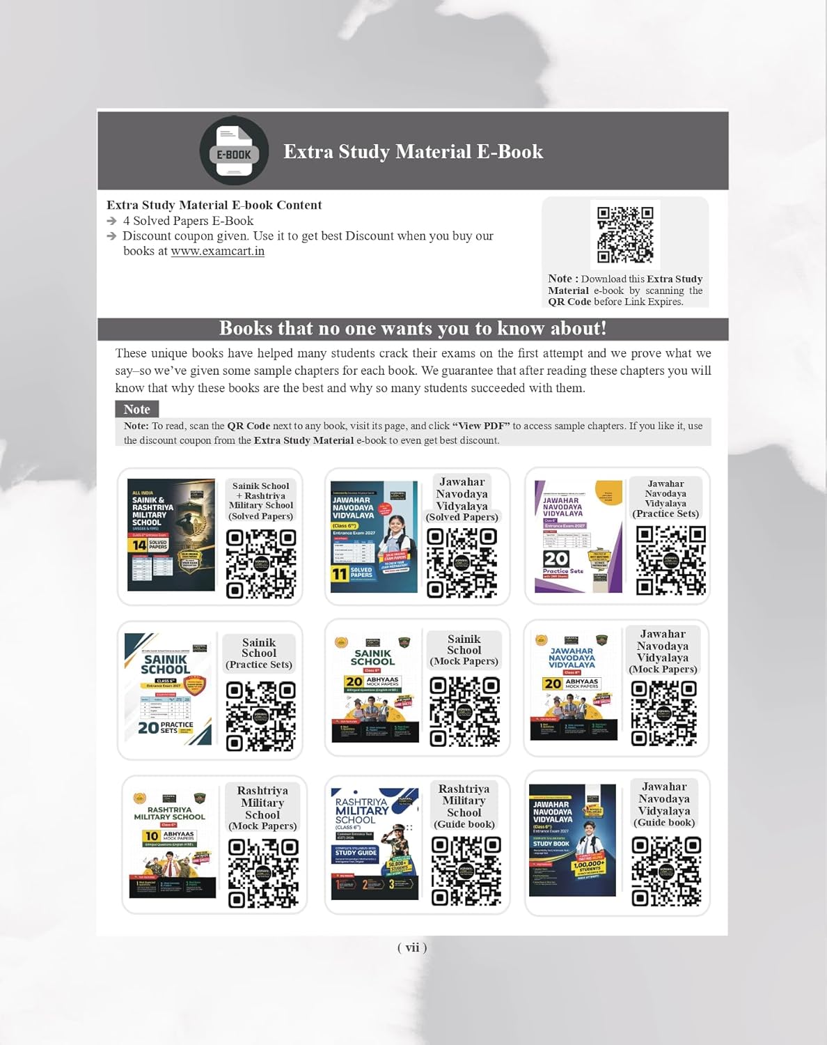 Examcart All India Sainik School Class 6 Entrance Exam Study Guide Book 2027 Latest AISSEE Exam Pattern Based Theory Chapterwise Practice Questions 2026 Solved Paper English Medium
