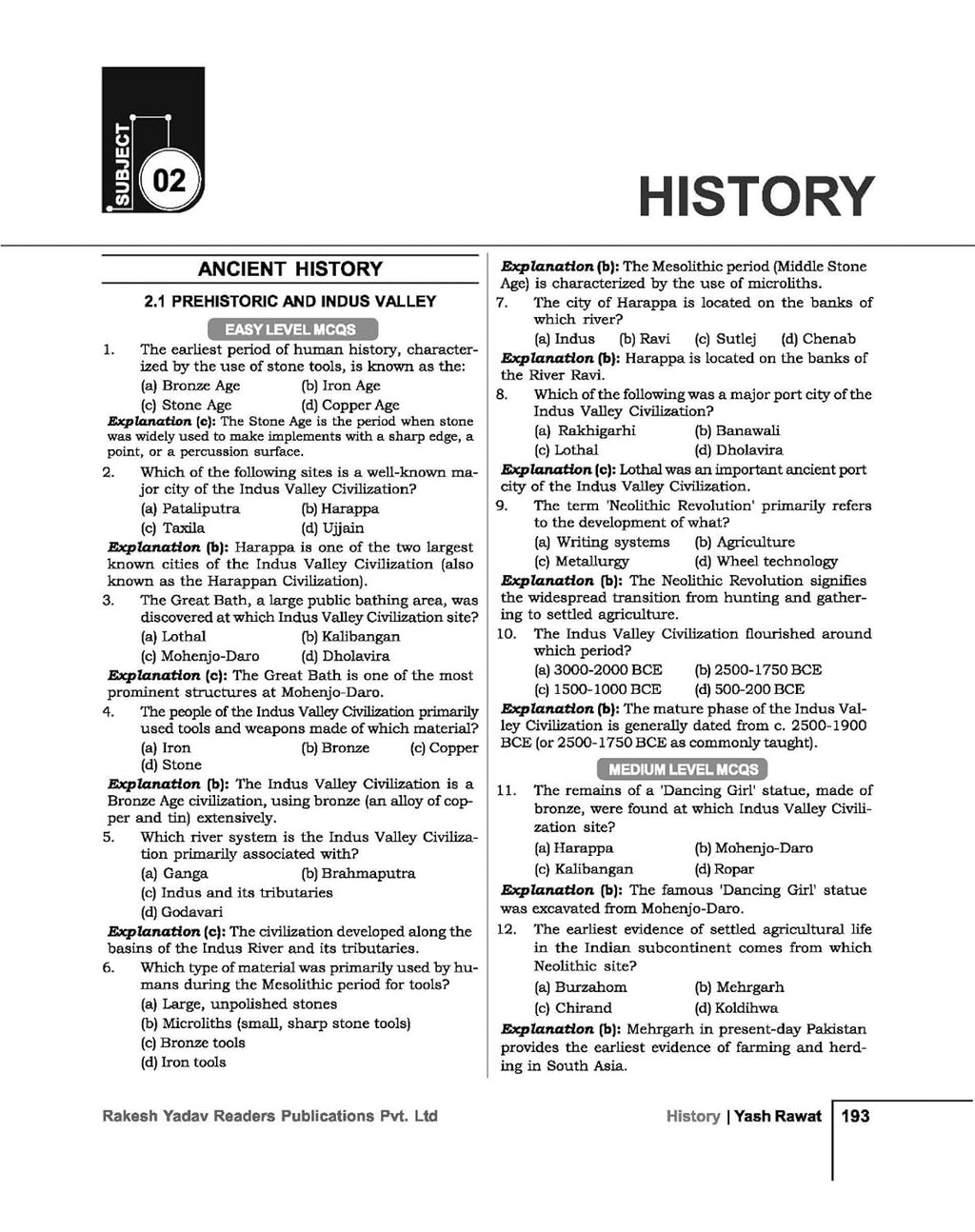 Rakesh Yadav General Studies 6500+ Objective MCQs English Medium