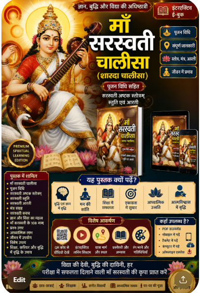 Saraswati Chalisa, Sharda Chalisa माँ सरस्वती चालीसा (शारदा चालीसा)